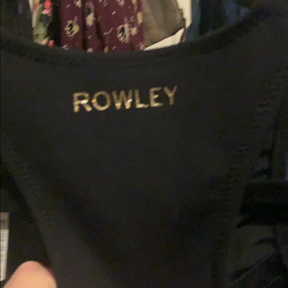 Cynthia Rowley Scuba Crop Swim Suit Top - Picture 5 of 7